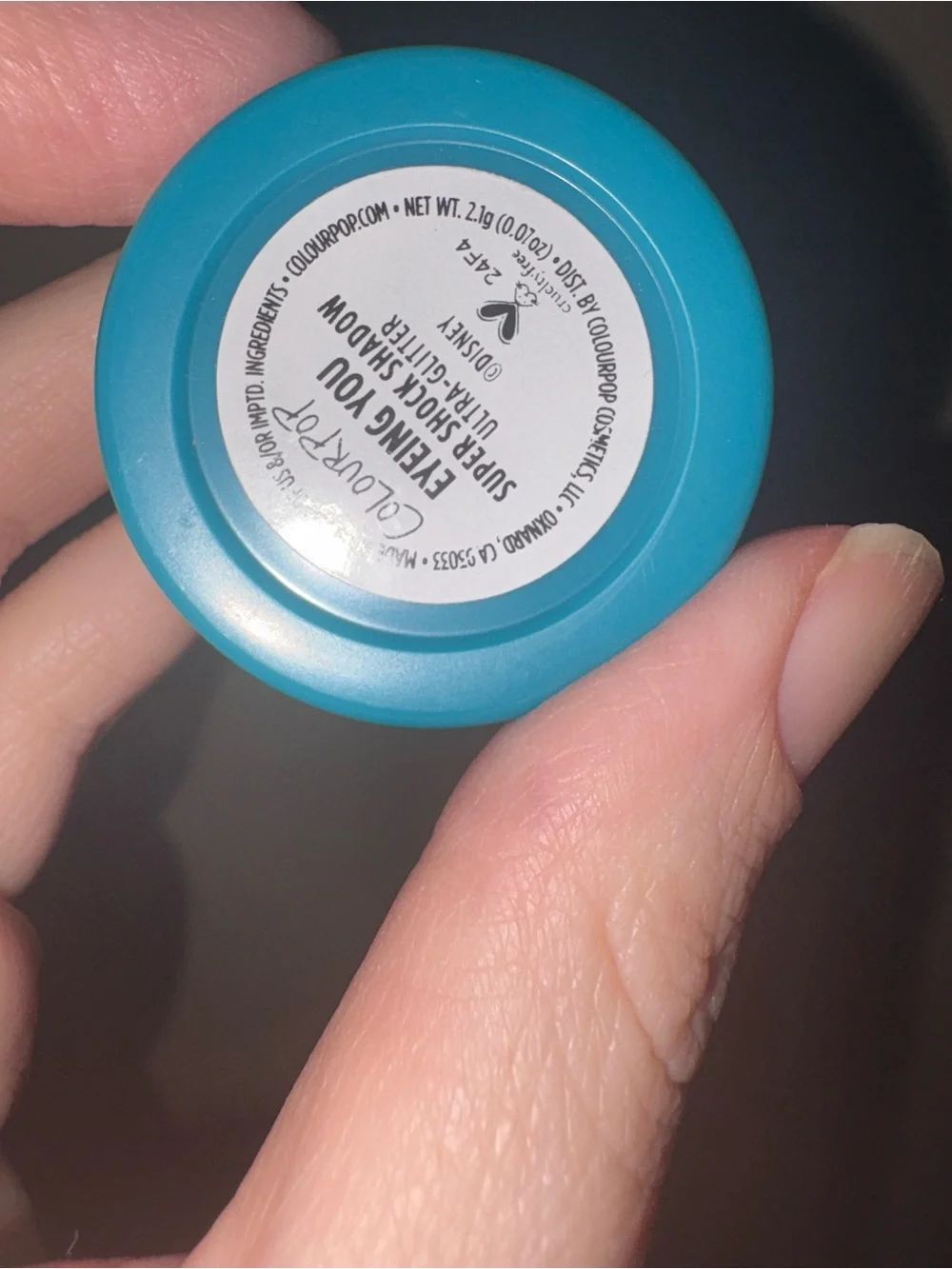 Haunted Mansion X Colourpop Super Shock Eye shadow in Eyeing You